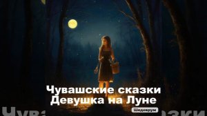 Чувашские сказки, Девушка на Луне