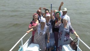 Тамды ауданы №1 В.И.Ленин атындағы орта мектептің  бітірушілерне 45 жыл