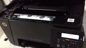 Replacing Toner Cartridges on HP Color LaserJet Pro MFP M176n and M177fw Printers