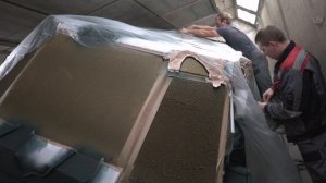 Покраска в камуфляж вездеход "Лесник"