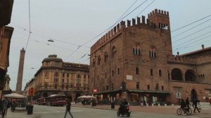 Зимняя прогулка по центру БОЛОНЬЯ. Зимний стритстайл. 13 италия