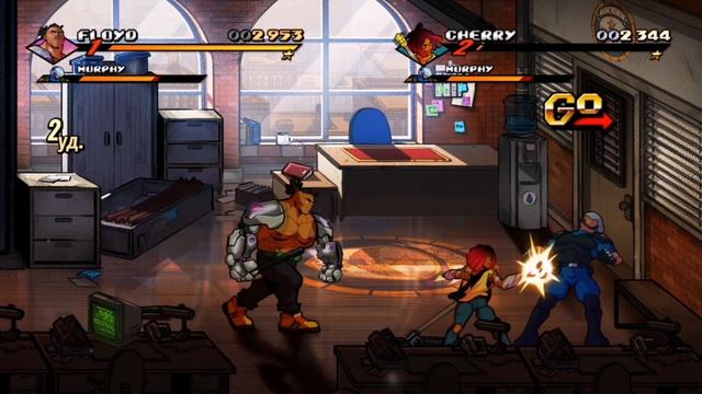 Лучший Файтинг на двоих ps4 Streets of Rage 4