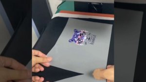 DTF принтер A3 1390 Erasmart. Технология  печати на примере