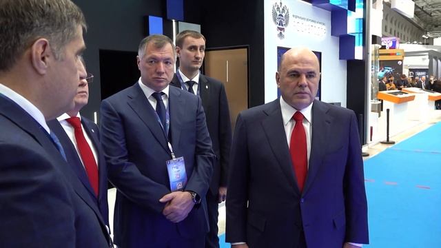 Доклад о результатах развития дорожного хозяйства на выставке «Транспорт России»