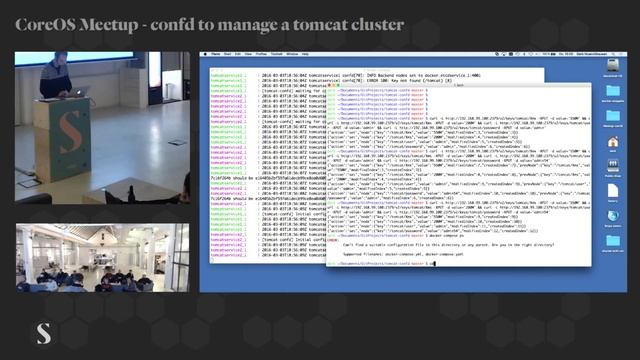CoreOS - Confd to manage a tomcat cluster смотреть онлайн