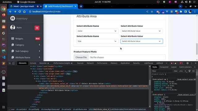 Laravel Bangla Tutorial A-Z | Live Class | Class 24-2 | Inventory Management System
