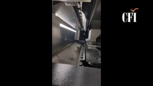Изготовление угловой фасадной кассеты на автоматическом панелегибе LHA-1400PC