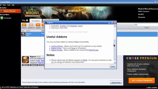 Как установить аддон World of Warcraft через Curse [WOW Addons via Curse Client] смотреть онлайн