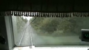 От пл. Лебзино до ст. Талдом в кабине ЭР2Т