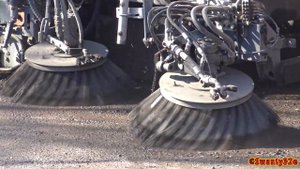 4K| Street Spring Sweeping - Scania G500, Mercedes-Benz Actros 2663 & Fendt 820 Vario