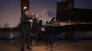 Brahms: Scherzo, WoO 2, from “F-A-E” Sonata for Violin and Piano