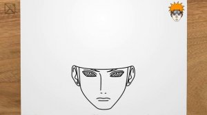Как нарисовать Пейна - Нагато (Наруто)