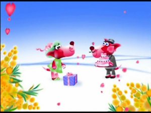 Заставки к 8 марта | ТНТ. 2006