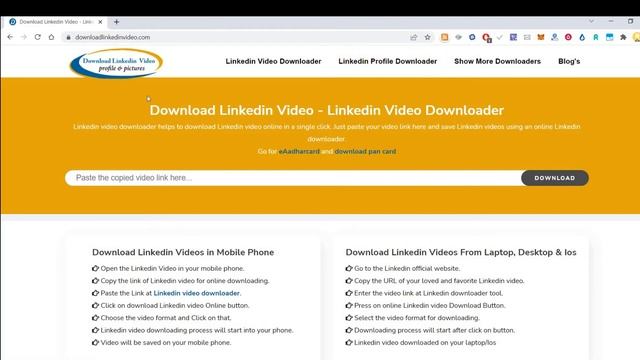 How to download LinkedIn video easily смотреть онлайн