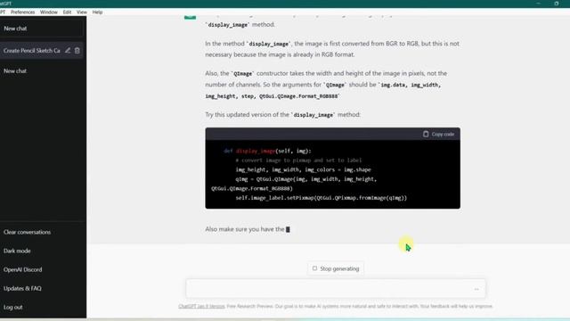 Build a Sketcher App in 3 Minute using ChatGPT #openai  #chatgpt #python #pyqt5