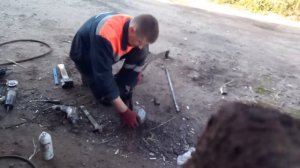 Установка нового сайлентблока Додж караван