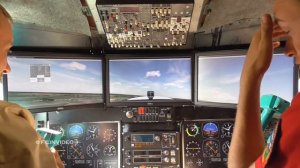 ✈В кабине Як-40 летим на Цессне / МАКС 2019 / Жуковский