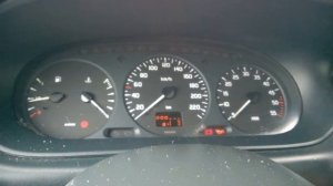 renault megane scenic 1.9 dti старт на холодную.