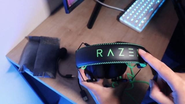 Comprei o Headset do GAULES! - Razer Blackshark v2 special edition Unboxing смотреть онлайн