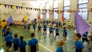 Межрайонные соревнования для дошкольников Веселые старты ГБОУ Школа №1356