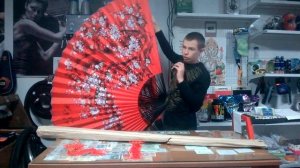 Большой настенный веер с сайта тинтао.рф