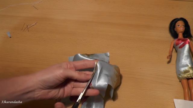 Халат, тапочки и ночная рубашка для Барби. Dressing gown, slippers and nightgown for Barbie. смотреть онлайн