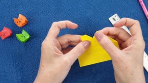 Колечки оригами из бумаги. Прикольный подарок для подруги.