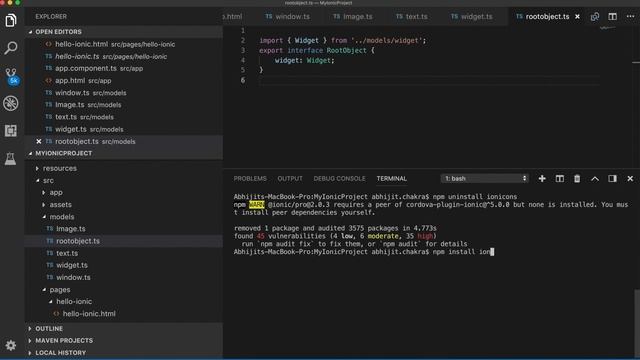 import “ionicons-icons”; not found IONIC SERVE while doing ionic build for android & ios смотреть онлайн