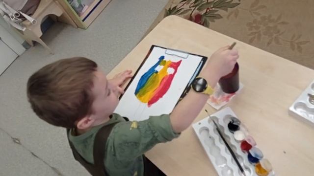 Открытое занятие "Акварелька" смотреть онлайн