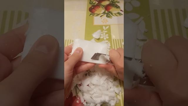 Режу хозяйственное мыло Duru Clean&White | Хозяйственное мыло смотреть онлайн