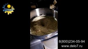 ОТЖИМ КУНЖУТА МАСЛОПРЕССОМ ДОБРЫНЯ 3