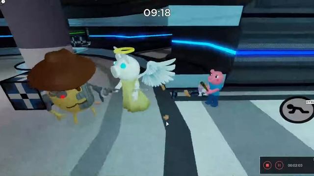 Angel Piggy Jumpscare! Roblox Piggy смотреть онлайн