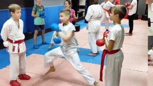 Интересные упражнения в каратэ / Many interesting karate trainings.