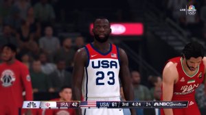 NBA 2K21 Ultra Modded Olympics | USA vs Iran | Full Game Highlights