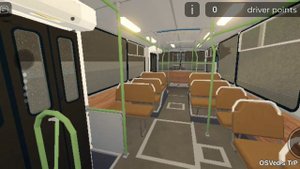 Roblox. Поездка на троллейбусе ЗиУ 682г. Штанги оторвались. Часть 1