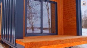 Мини дома в стиле Барнхаус для баз отдыха и гостиниц