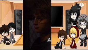 Harry Potter AU react to Harry /реакция Гарри поттера АУ на Гарри / Наперекор Судьбе