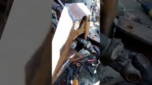 Делаем фрезу на мини трактор кмз 012 1часть