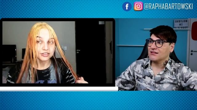 ELA FICOU TODA PERDIDA, MAS DESCOLORIU COM BLOND ME | SERÁ QUE ELE SALVOU O CABELO? смотреть онлайн