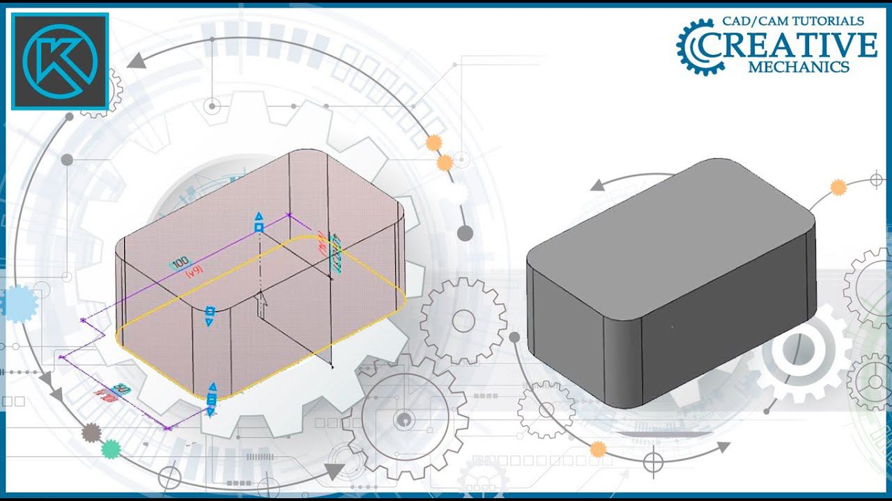 Уроки Компас 3D.Элемент выдавливания смотреть онлайн