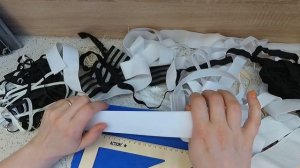 Резинка. Виды резинки. Какая нужна резинка для белья,  купальников, спортивной и домашней одежды.