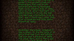 Minecraft end credits