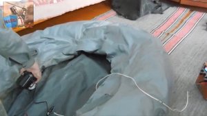 Накачал ПВХ лодку TUZ 240 в январе! Зачем? и Чем ? Насос HT-196A 12v DC 75w из китая – Ураган