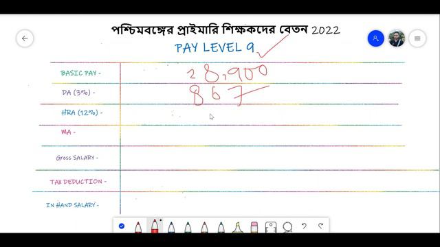 WB Primary Teacher Salary Structure 2022 | WB Primary Teacher Salary After 6th Pay Commission