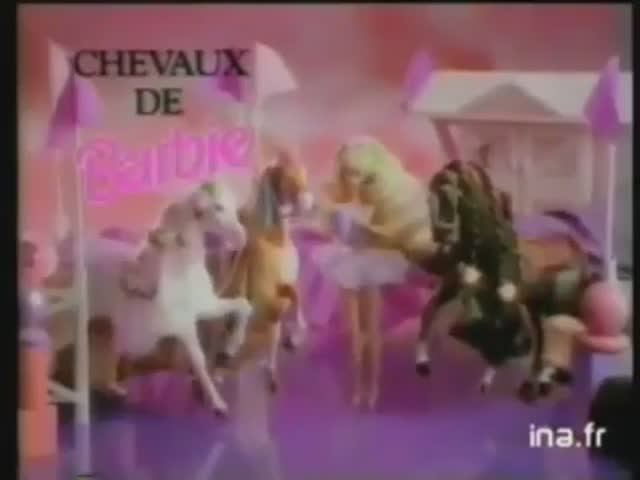 1991 Реклама лошади для куклы Барби Маттел Barbie Horses