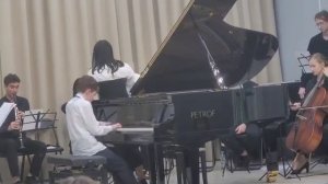 П.И.Чайковский "Баба-яга"исп. Малюта Филипп (фортепиано),  дирижер Хоанг Фам Ча Ми.