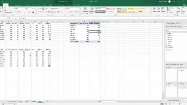 Ms Excel - 2019
