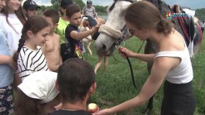 Турбаза «Рост» организовала яркий день со своими активностями для детей лагеря им А. Матросов
