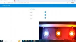 Node red with esp8266 to control LED.