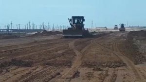 Отсыпка земляного полотна с уплотнением